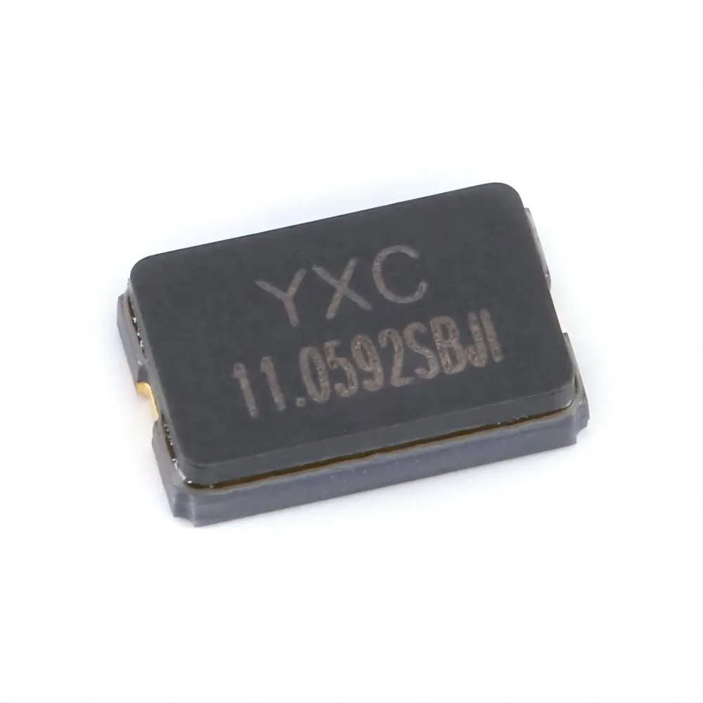 5032 칩 수동 수정 발진기, 11.0592MHz, 10PPM, 20pF, X5032110592MSB2GI, 2 핀