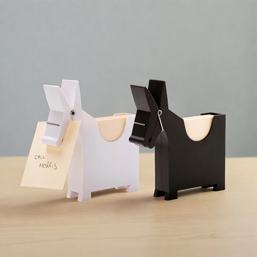 حامل أقلام حمار بلاستيكي ومشبك مذكرة - منظم مكتب ل...