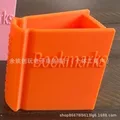 Orange mini bookshelf