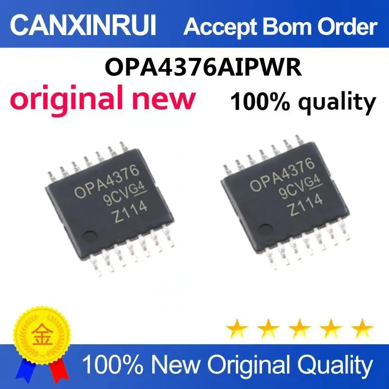 

OPA4376AIPWR OPA4376 TSSOP14 pin patch circuit operational amplifier IC Welcome to consult