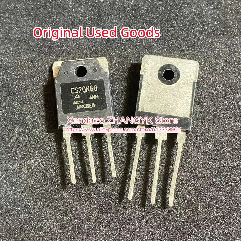 10pcs/lot Original CS20N60 20N60 TO-247 20A 600V MOSFET Quality assurance Large chip high power Transistor