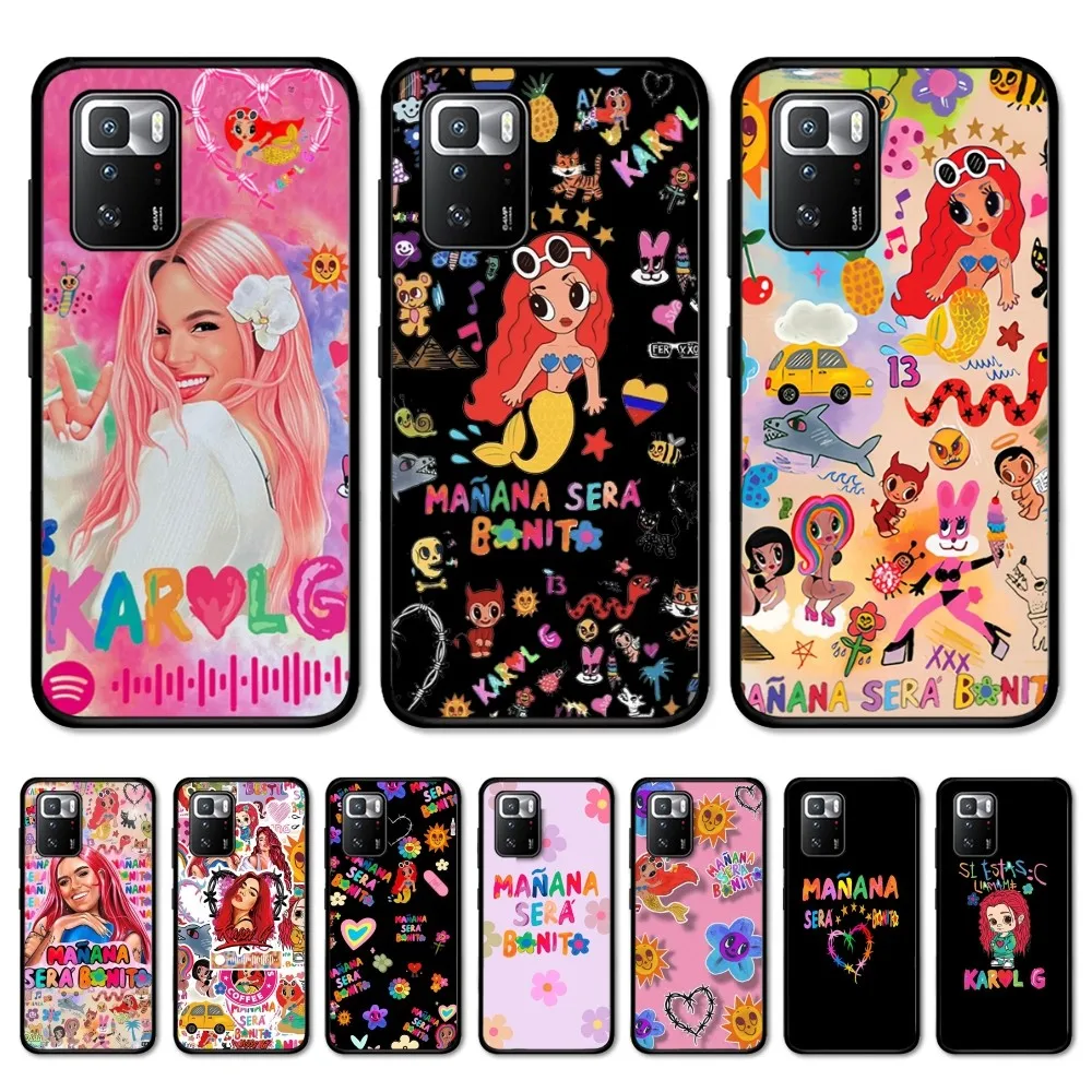 Karol G Manana Sera Ponsel Bonito Custodia Per Telefono Per Redmi Note 4X5 A 6 7 8 Pro T 9 Pro 9S 10 Pro 11 Pro 11S 11Epro Pocom3Pro