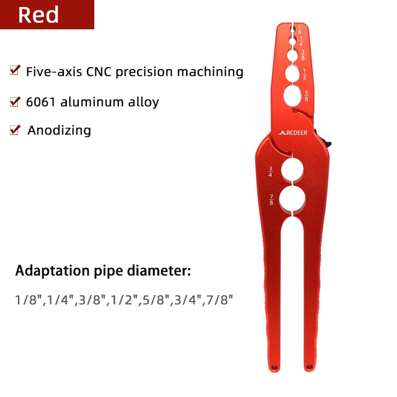 Pince Arrondi Tubes Cuivre CT-301 - 6 Diamètres 1/4 à 7/8 Pouces