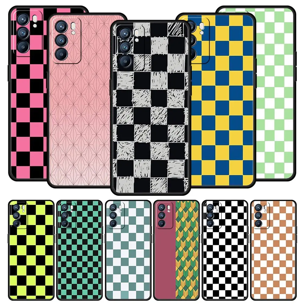 Plaid Checked Protective Phone Case
