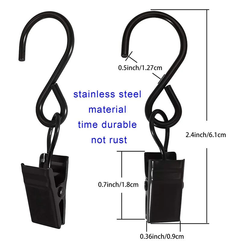 100 Pack 2.8 inch S Hooks Bulk Stainless Steel S Hooks for Hanging Sliver  Small S Hooks Rack Hangers Heavy Duty S Hanging Hangers Hooks for Kitchen