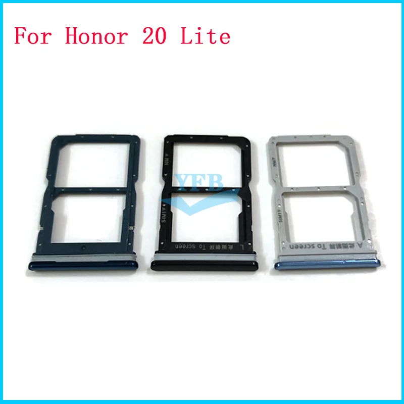 For Huawei Honor 20 20S 20 lite Pro 20i View SIM Card Tray Slot Holder Slot Adapter Replacement Part
