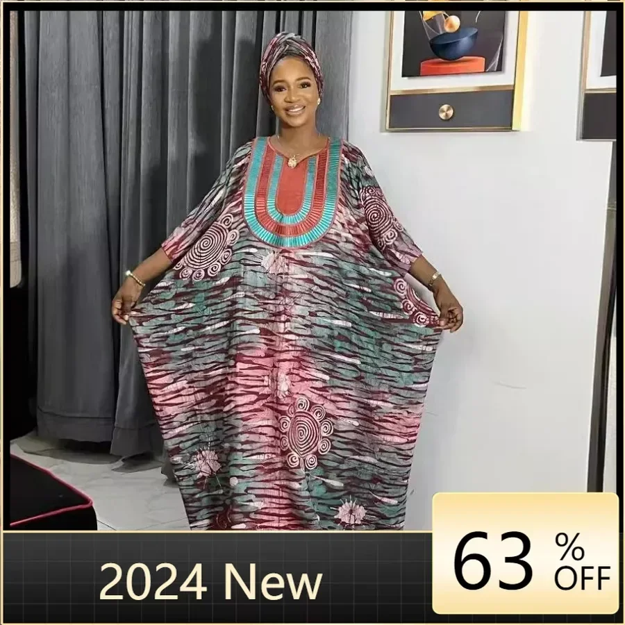 Best Selling African mother robe african dresses for women traditional Rhinestone decoration evening dresses woman elegant fashion colour blocked hem dress women button decoration 3d print half sleeve dresses new female commuter casual high waist gown