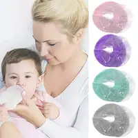Breast Therapy Pack Chest Stickers Ice Pack Pads Hot or Cold Use for Pain Relief Nursing Mother Hot Cold Breastfeeding Gel Pads 2