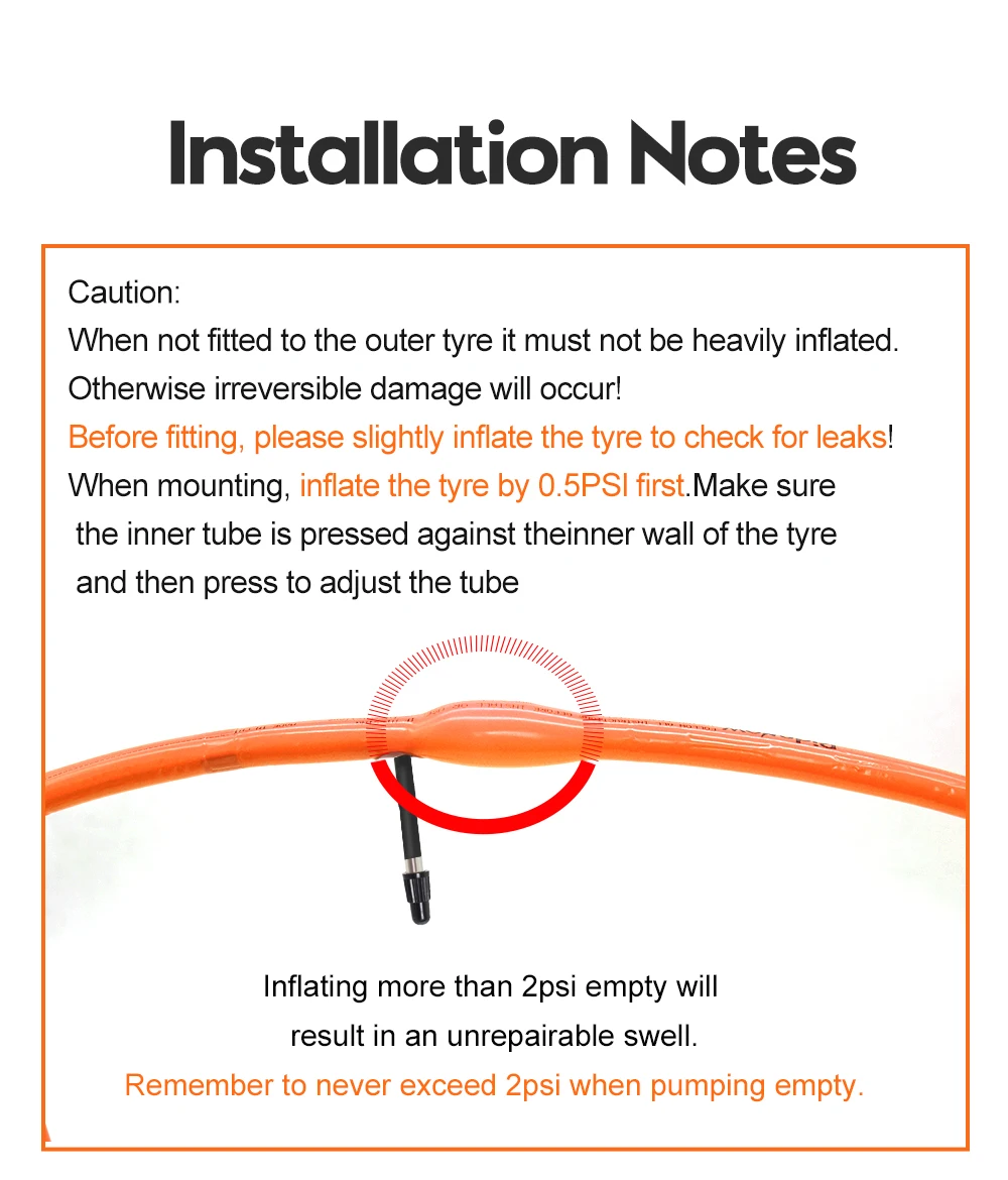 Description Picture 2 of itemThinkRider 1PSC Ultralight Bike Inner Tube 26 27.5 29 Inches MTB Bicycle TPU Material Tire 45mm French Valve Super Light
