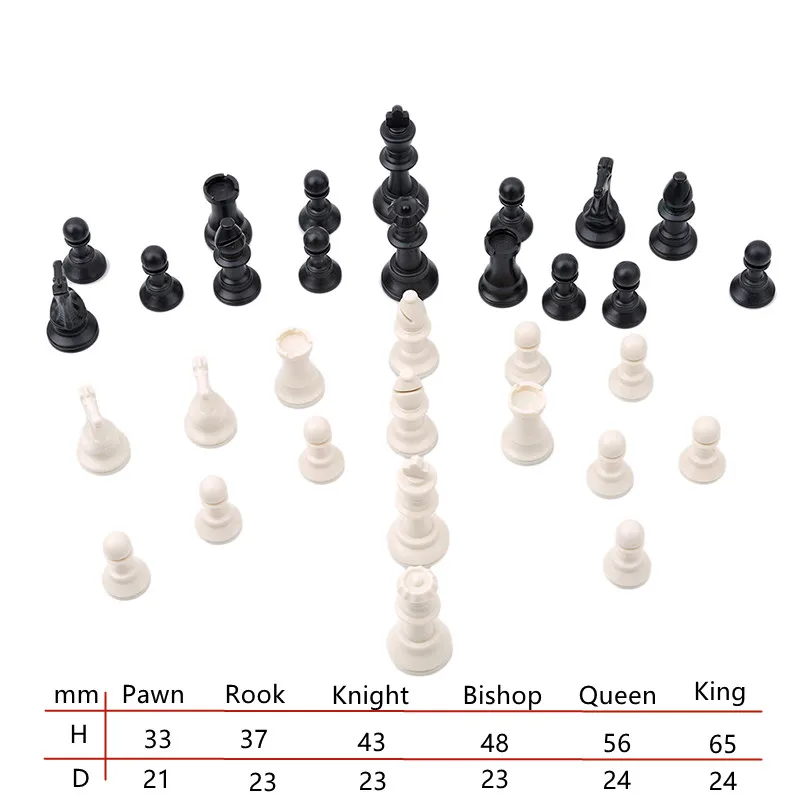 Chess Set 2.2inch King Figures Chess Game Pawns Figurine Backgammon Pieces Wooden Pieces Tournament Staunton Wood Chessmen