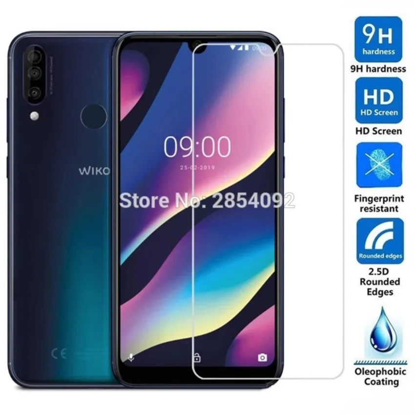 2.5D Per Wiko View 3/ View 3 Pro Pellicola Protettiva In Vetro Temperato Protezione Dello Schermo Lcd Per Wiko View 3 Lite