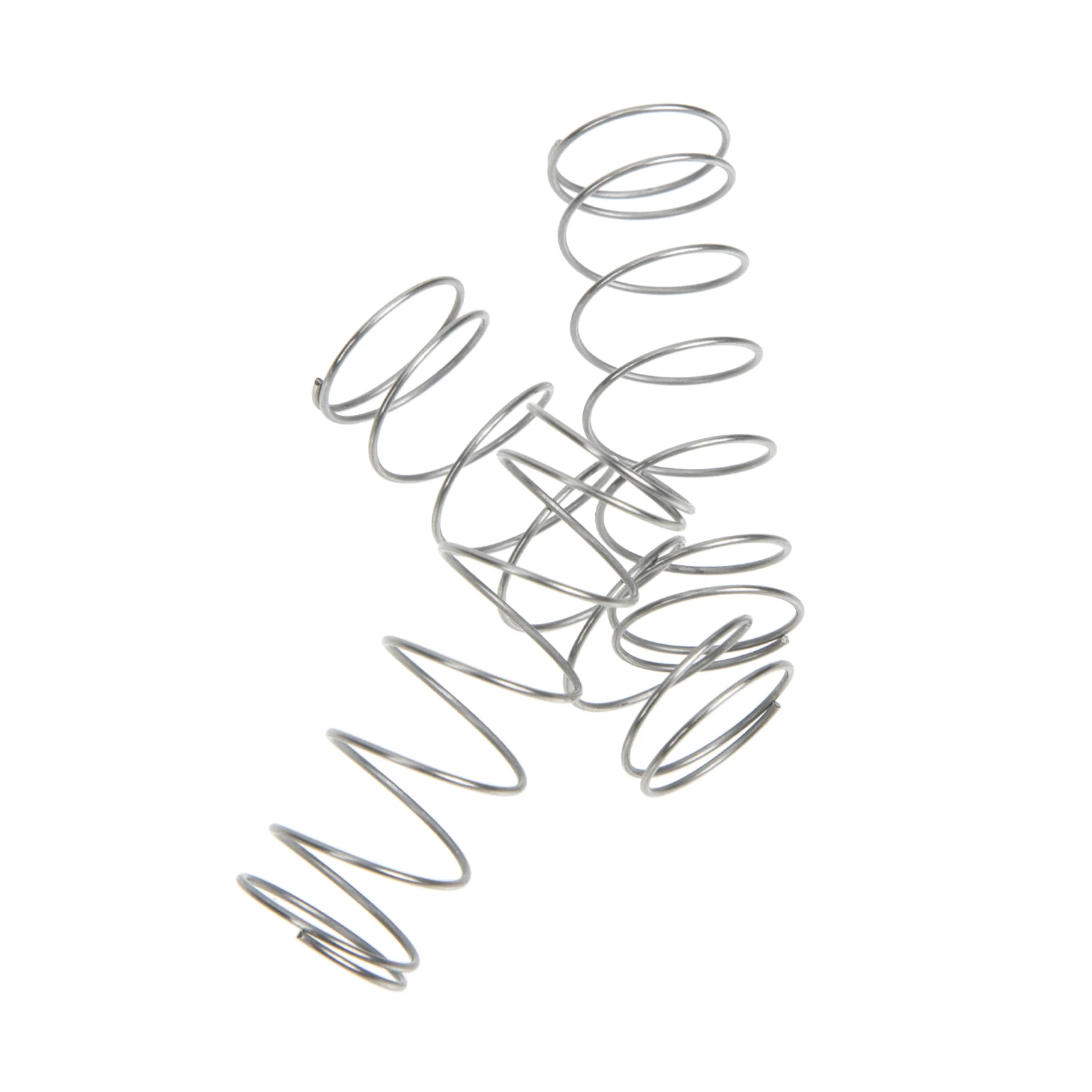 

3 Pcs Trumpet Valves Musical Instrument Key Spring Button Components Accoustic Guitar Buttons Trumpet Fitting Stainless Steel