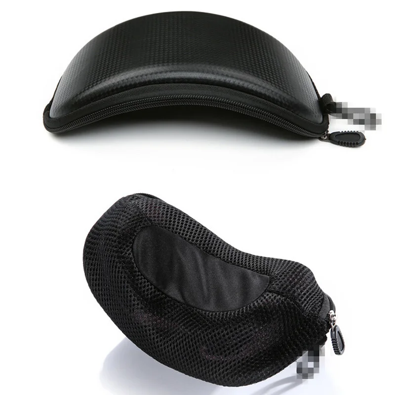 2PCS Ski Goggle Box Skiing Snowboard Glasses Protector Case Eyewear Zipper Hard Bag Winter Outdoor Motorcycle Cycling Accessorie 5