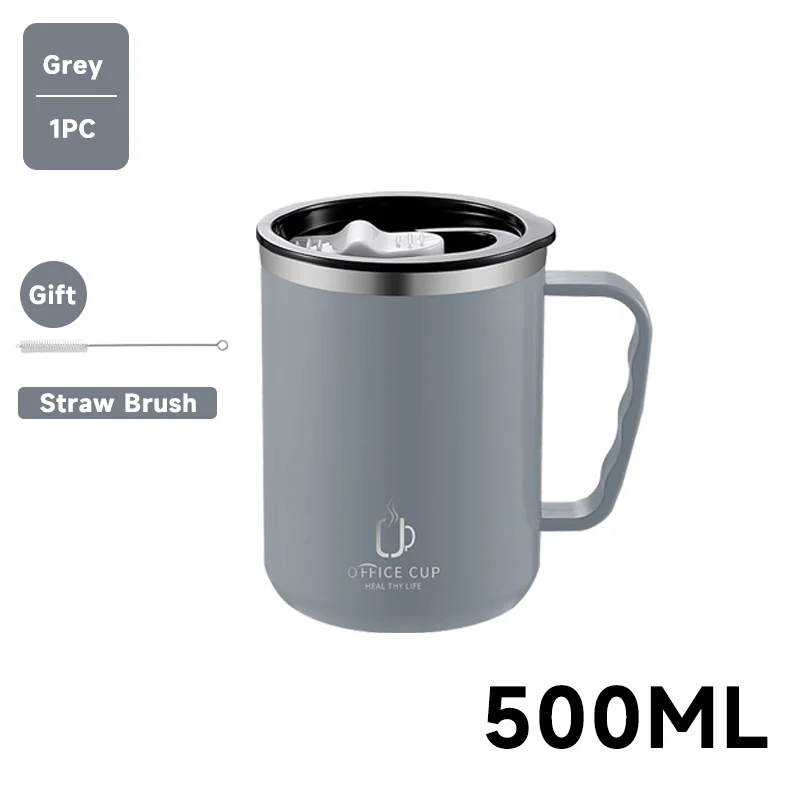 thumbnail image 1 of Thermo Cafe Coffee Mug Car Thermos Mug 510ML Travel Thermo Cup for Tea Water Coffee Double Stainless Steel, 1 of 5
