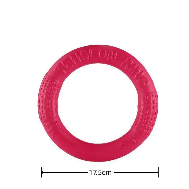 Dog Ring Toys Indestructible Chewing Flying Floating Training Tools Fetch for Small Medium Large Dogs Throwing Catching Flying 4