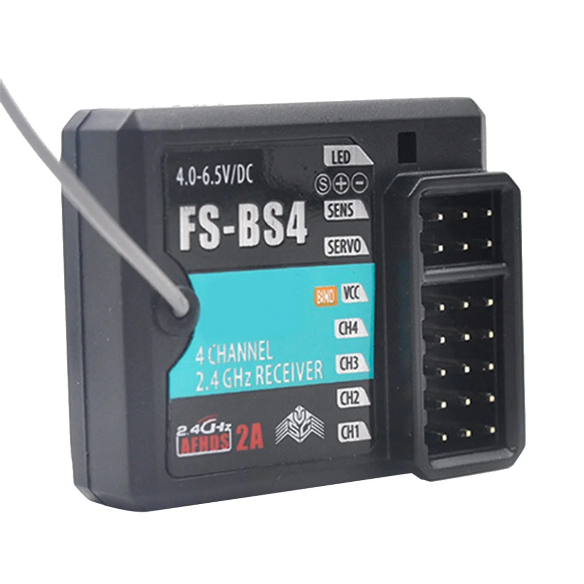 FEICHAO Flysky FS-BS3 FS-BS4 FS-BS6 Receiver With Gyro Stabilization System Compatible With Flysky Remote Control Spare Parts (FS- BS6