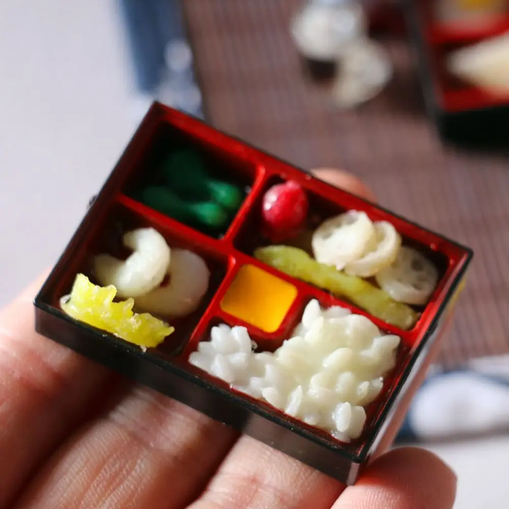 2PCS1/6 Scale Miniature Janpanese Sushi Rice Roll for Dollhouse Decor Pretend food for blyth doll accessories toys