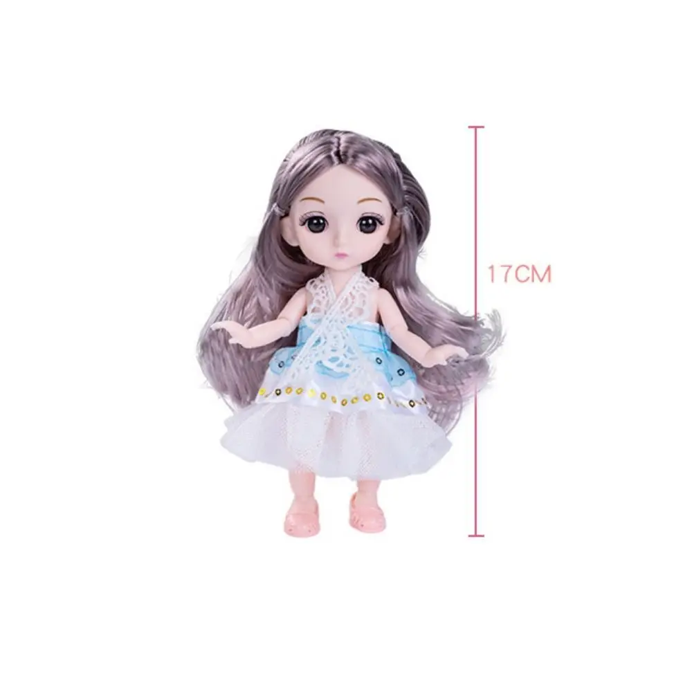 17cm BJD Doll Girl Imitation Princess Dress Up Toy DIY Dress Up Princess Toy Adjustable Girl Playset GIFTS images - 6