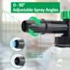 Pressure Washer Foam Cannon Foam Generator Snow Foam Lance with 1/4” Quick Connector for Portland Husky Ryobi Greenwork 4