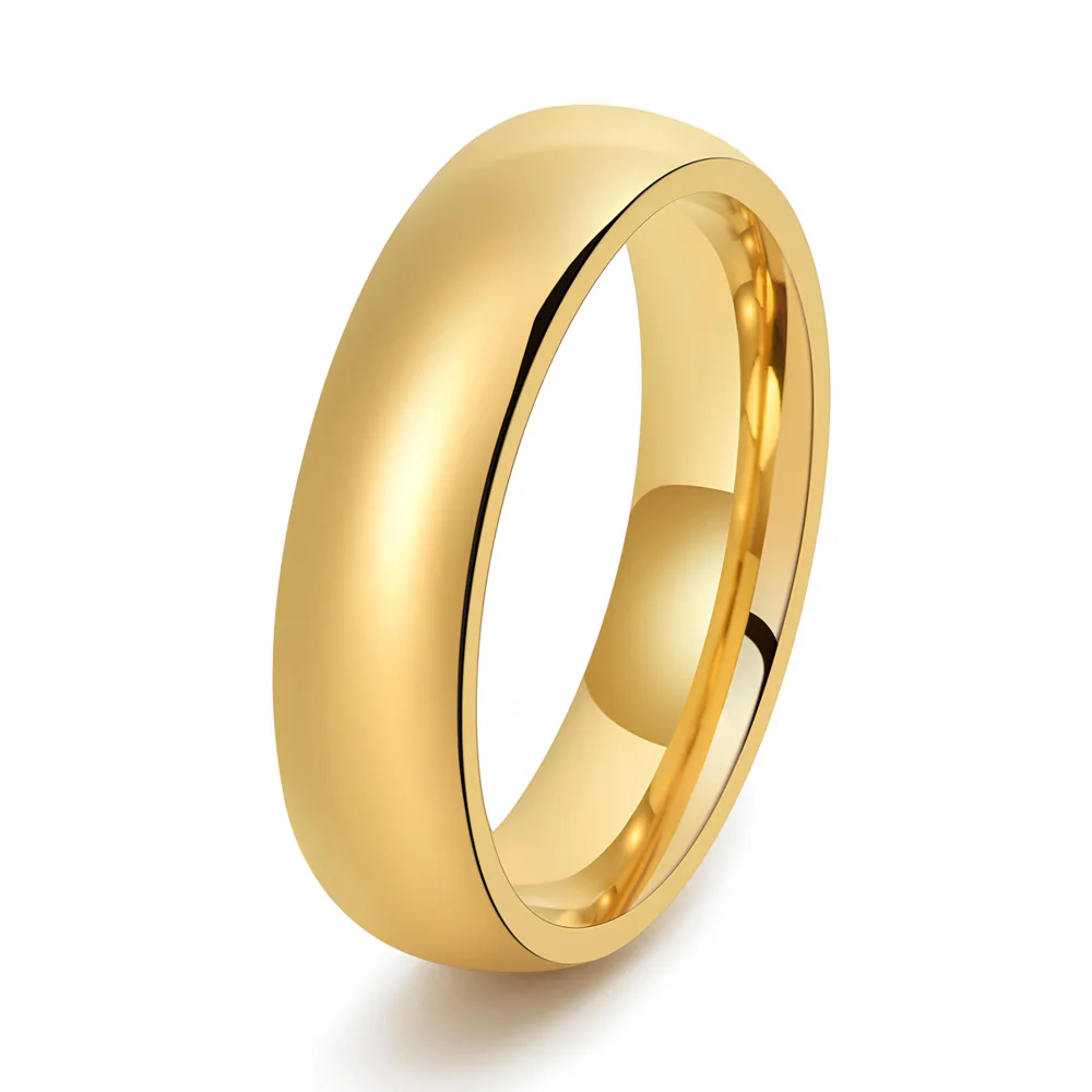 Elegant Tungsten Carbide Wedding Bands with Classic Comfort Fit Dome Design