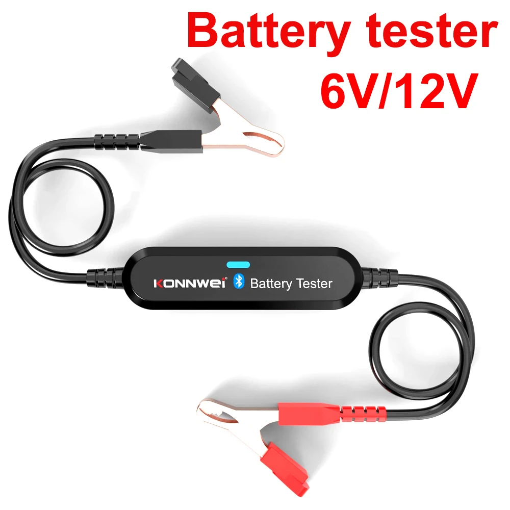 

6V 12V Car Battery Tester BK100 for 100-2000 CCA 220AH Automotive Battery Load Analyzer Alternator Tester Waveform Voltage Test