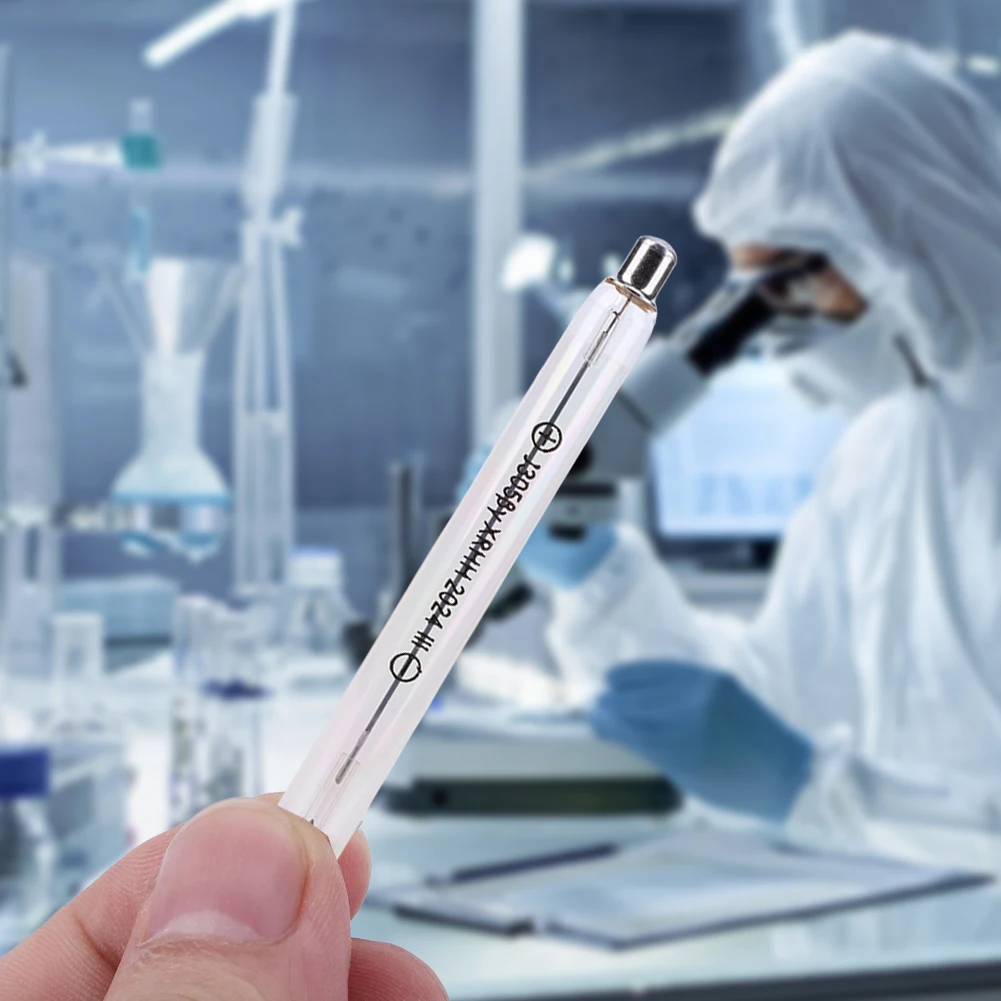 J305 Geiger Muller Tube Counter Glass Tube Hard Beta GM Detectors GM Tube The Tube for Nuclear Radiation Detector