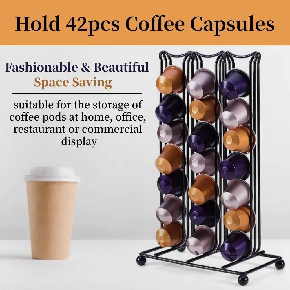 Coffee Capsules Holder Stand For Nespresso Storage Original Capsules Holder Coffee Pods Rack For Nespresso Originalline 60 Pods I.998868901
