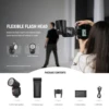 NEEWER Z2 PRO 2.4G TTL Round Head Flash Speedlite Compatible with Sony/Nikon/Canon Wireless Compatible with Godox Flash 2