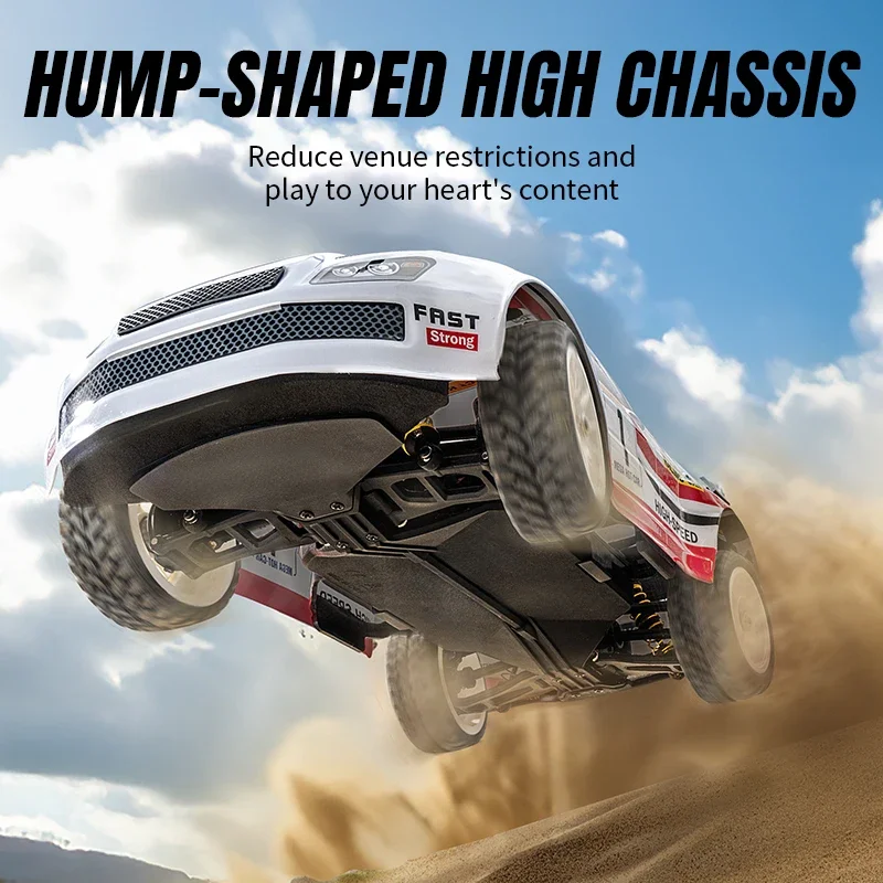 1/12 RC Car SY1201 32km/H 2.4G 4WD with Gyroscope 390 Motor ESP with LED Light High Speed Drift Car RTR Suits Adult Kid Toy Gift 4