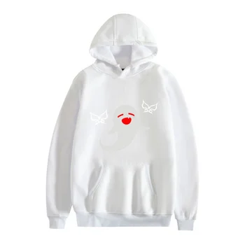 WalnutHuTaoFleece مقنعين السترة أزياء الاتجاه فضفاضة مقنعين سترة رياضية للجنسين 6