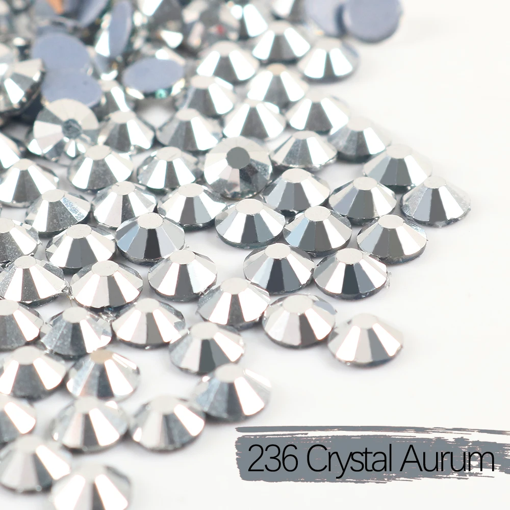 Sparkling Crystal Glass Rhinestones for Clothing and Garment Decoration