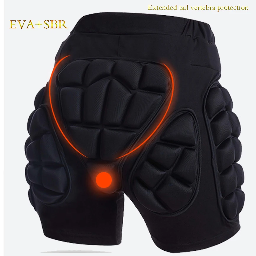 Outdoor Sports Ski Skate Snowboard Protection Skiing Protector Skating Protective Hip Padded Shorts protective shorts hip protective pads