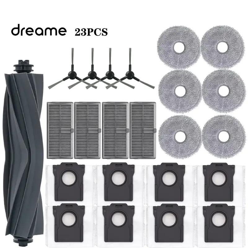 Dreame L10s Pro Ultra Heat, X30 Ultra, X30 Pro Vacuum Cleaner Replacement Accessories Main Side Brush Filter Mop Dust Bag - Image 14