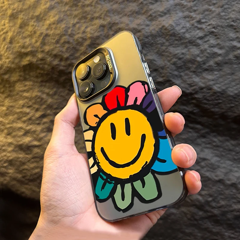 Adorable Sunflower Shockproof Phone Case - Durable IMD Cover