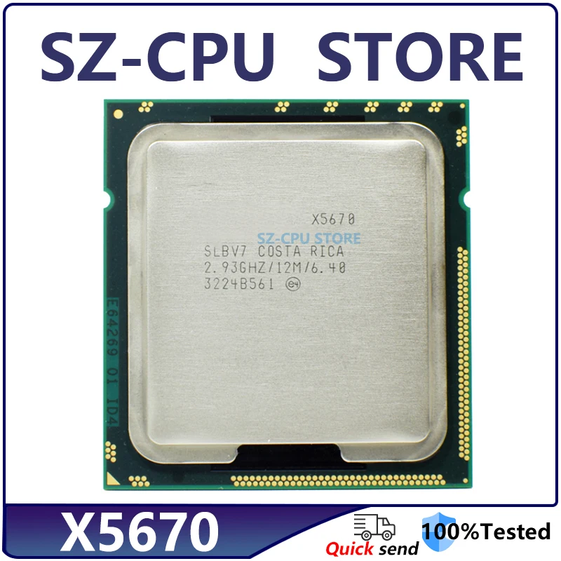 

Xeon X5670 2,933 ГГц SLBV7 шестиядерный двенадцатипоточный ЦПУ Процессор 12M 95 Вт LGA 1366
