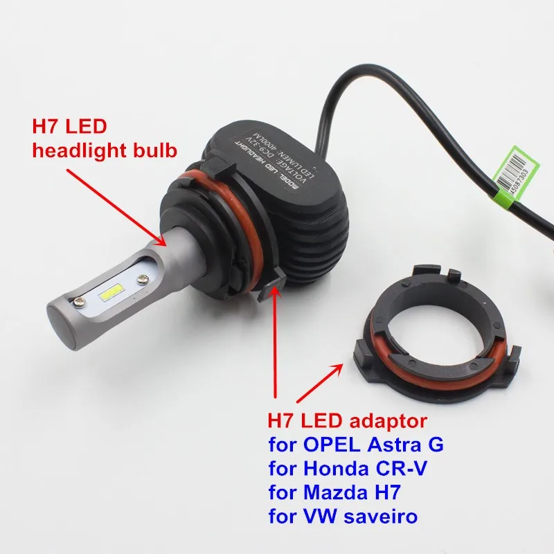 Kit LED H7 para Opel Astra H Luces de Cruce