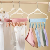 1PCS Bathroom Fabric Clothes Clip Foldable Travel Travel Drying Underwear Socks Small Clip Travel Drying Rack Portable 1
