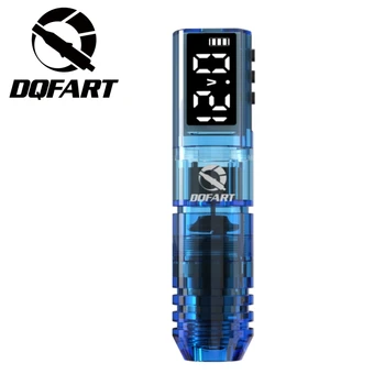 DQFART P1 Macchinetta per Tatuaggi Elettrica Wireless 1600mAh Facile da Usare per Principianti Disegni Creativi per Body Art