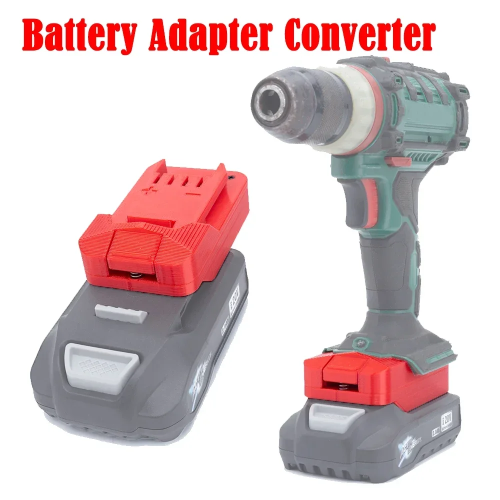 Battery Adapter Converter for Aldi Ferrex Activ Energy 20V Li-ion to For Lidl Parkside for Ozito 18V Drill Cordless Tools for aldi ferrex activ energy 20v battery adapter for ozito 18v power tools converter not include tools and battery
