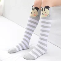 Girl Socks 3-12 Years Old Cotton Knee High Socks Lovely Long Children's Knee Socks Kids Dance Socks Girl Todder Baby 2