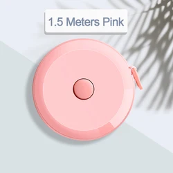 Soft Flexible Tape Measure for Body Measurements and Sewing Crafts (Pink)