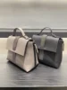 Women's Real Leather Handbag Beaded Chain Fashion Ladies Shoulder Bag 1