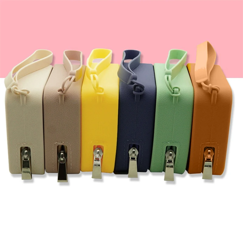 Monedero Silicona Monedero Redondo De Silicona Mini 9x9x3cm, Impermeable,  Ideal Para Monedas Y Pequeños Accesorios Rosa Monedero Para Monedas