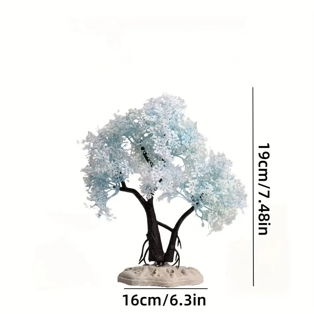Neue Realistische Aquarium-Dekoration Kreative Schöne Aquarium-Ornamente Simulierte Wasserpflanzen Haustier-Fischhabitat – Detail 5