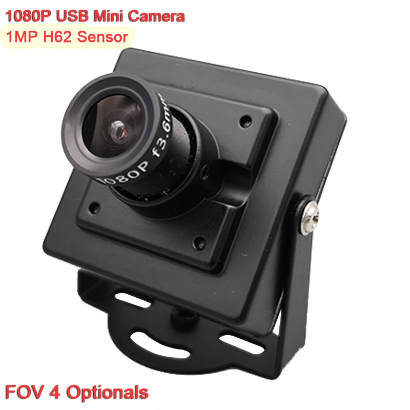 

Wide View Angle 58 65 95 140 degree 1MP H62 PC Webcam Full HD 1080P UVC Plug Play PC USB Camera For Windows Linux Mac Android