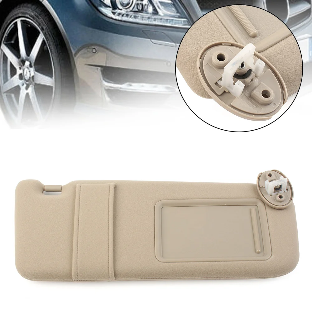 

Для Toyota VENZA w/ Sunroof автомобильный солнцезащитный козырек, правый автомобильный солнцезащитный козырек 2009 2010 2011 2012 2013 2014 2015 2016 бежевый