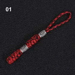 Lucky Rune Charm Keychain with Parachute Cord (1)
