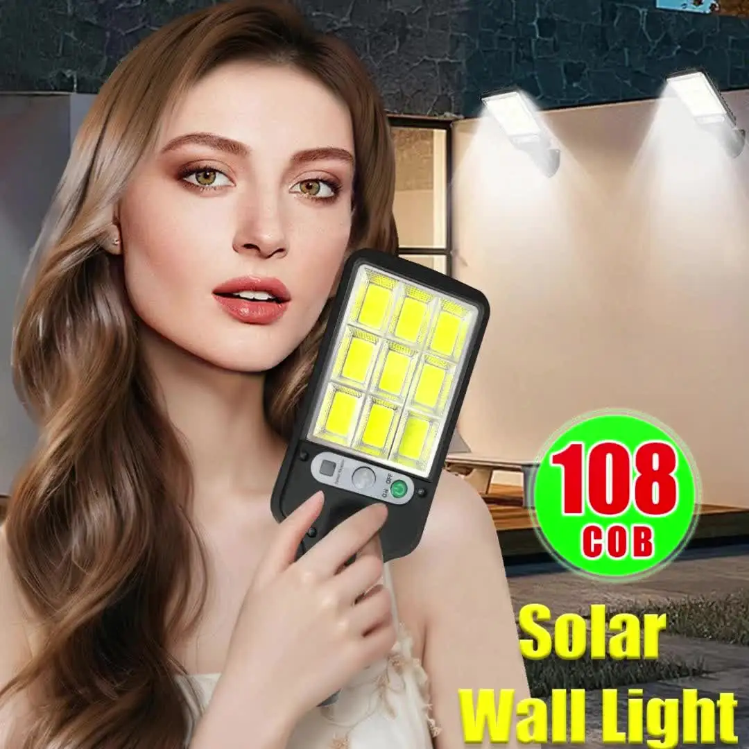 Wandlamp op Zonne-energie met Afstandsbediening