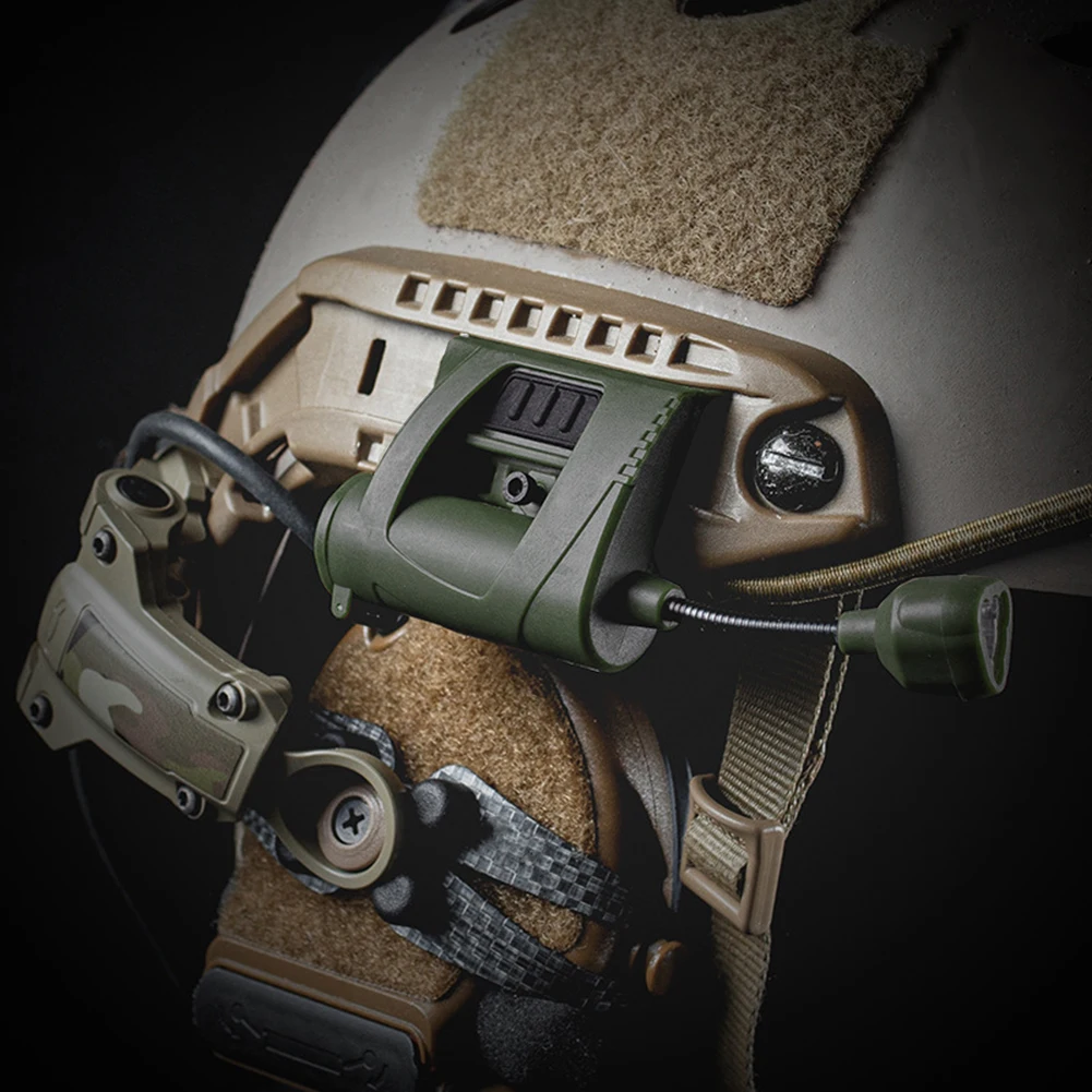 MPLS CHARGE Helmet Light 3 Modes LED Helmet Flashlight Outdoor Night Lighting For Laser Hunting Cycling Fishing Helmet Lamp