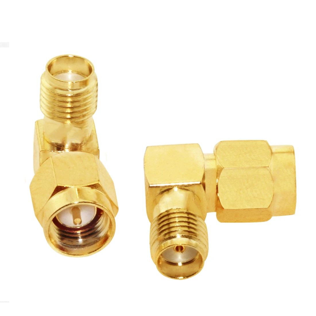 1pc SMA Male Plug to Female Jack  RF Coax Adapter Modem Convertor Connector Right  Angle Goldplated NEW Wholesale